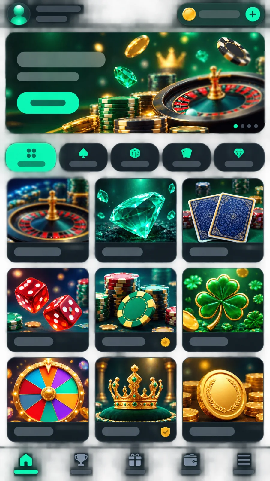 The casino in the PLANBET Canada app