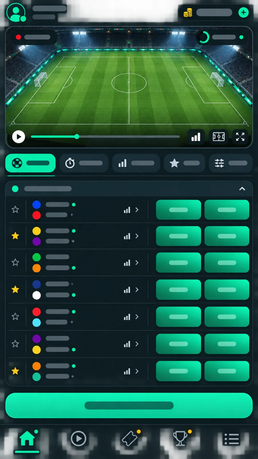 Live betting and streaming in the PLANBET Canada app