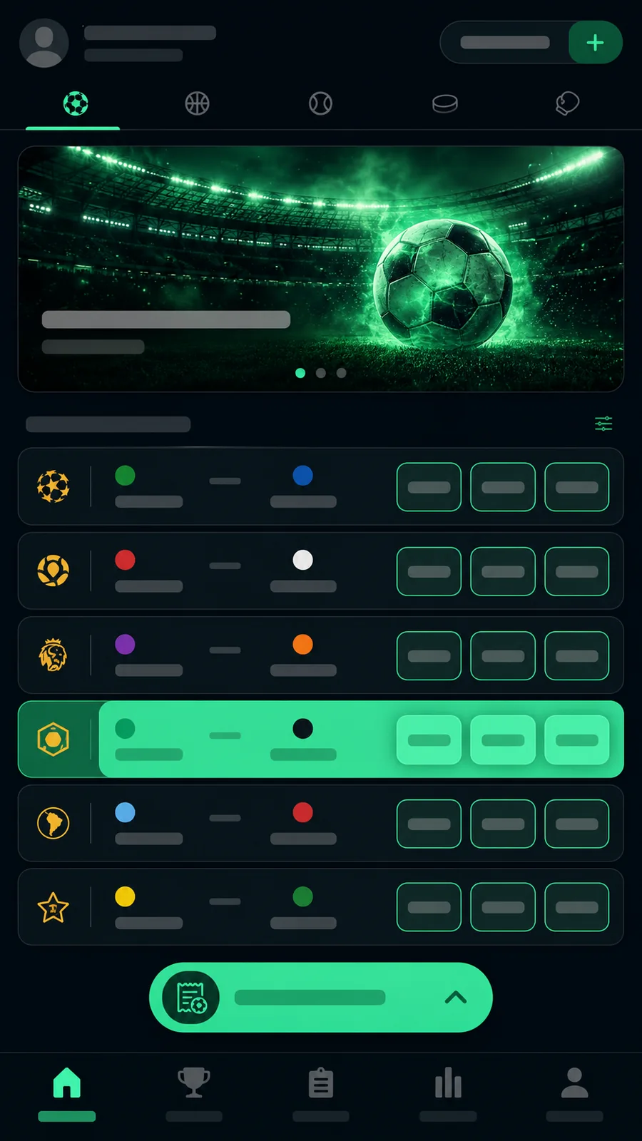 Sports betting in the PLANBET Canada app